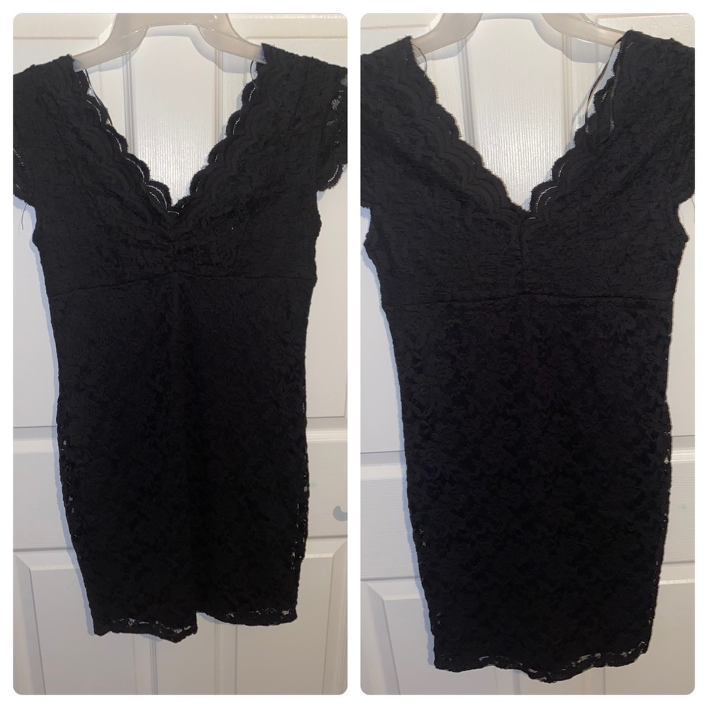 Black Lace Dress